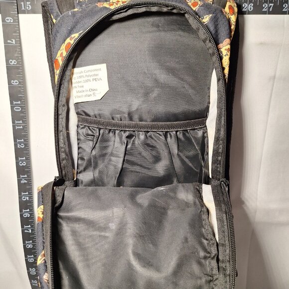 Vibedration Hydration Backpack - Pizza pattern w/o bladder
